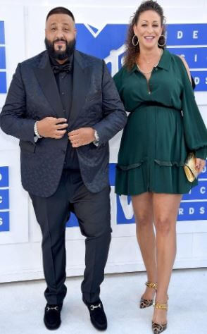 Asahd Tuck Khaled's parents DJ Khaled and Nick Tuck.